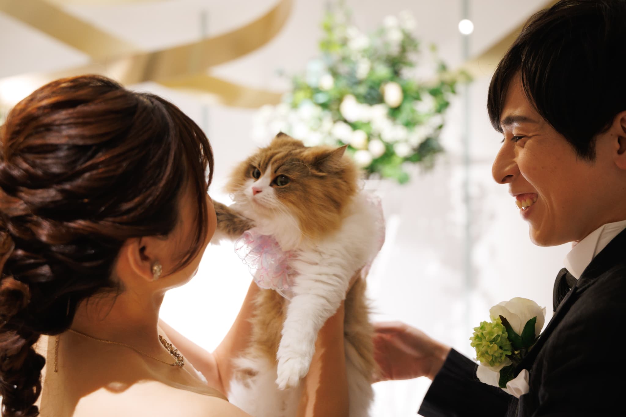 大切な“家族”と迎えるフォトウェディング